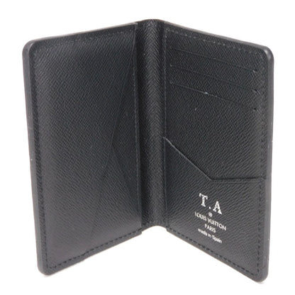 LOUIS VUITTON Card Case M60642 Epi Leatherx grained leather (embossed) Noir Epi Organizer De Poch