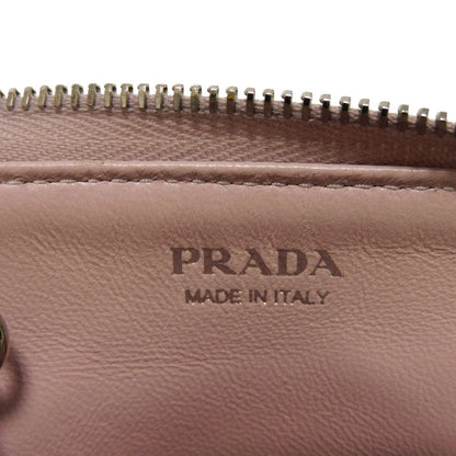PRADA Coin case 1PP122 Safiano leather (stamped) pink Triangle logo saffiano keychain