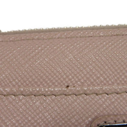 PRADA Coin case 1PP122 Safiano leather (stamped) pink Triangle logo saffiano keychain