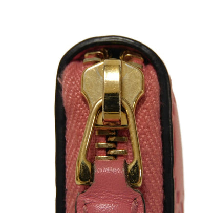 GUCCI Coin case 255452 GG striped leather pink GG Shima Guccissima coin purse