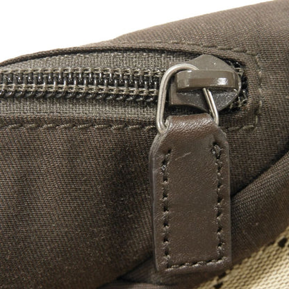 GUCCI Shoulder Bag 145857 GG canvas x calf leather beige GG canvas Perforated leather messenger bag
