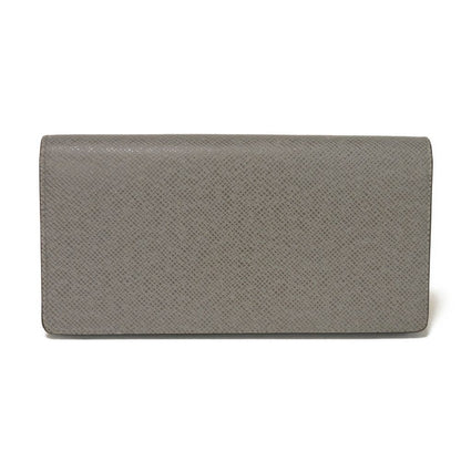 LOUIS VUITTON Long Wallet Purse M11580 Taiga Leather Gris Roche Taiga Portefeuille Blaza NM