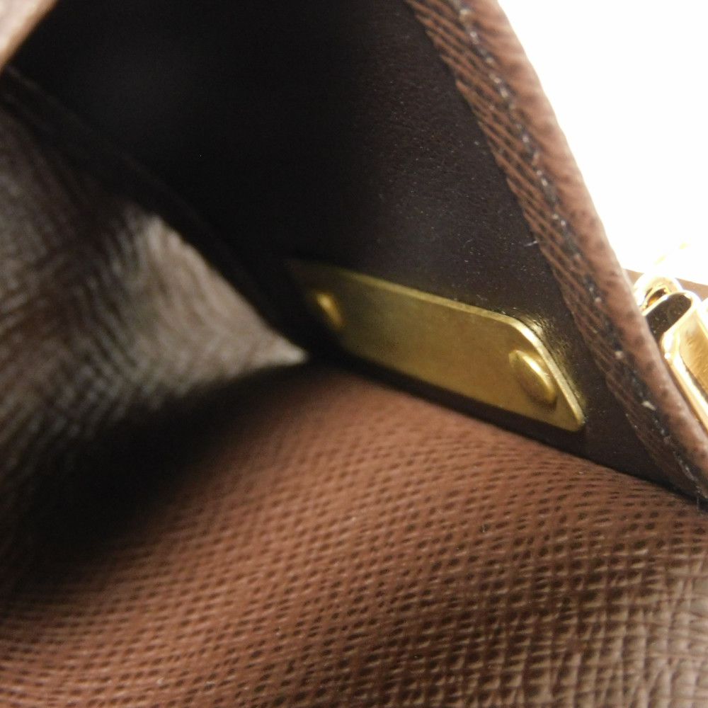 LOUIS VUITTON Key case Key holder  N62630 Damier canvas x grain leather (embossed) Ebene Damier Multicles 6