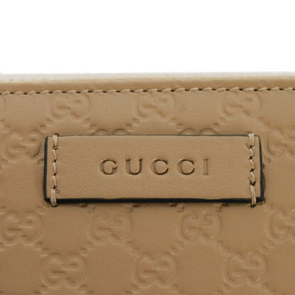 GUCCI Coin case 544249 BMJ1G 2754 Gucci Shima Leather (GG stamped) beige Micro GG Shima Guccissima coin purse