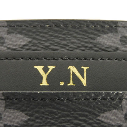 LOUIS VUITTON Card Case M62170 Monogram Eclipse Canvas x Calfskin Leather Monogram Eclipse Canvas x Calfskin Leather Monogram Eclipse Porto Cult Double