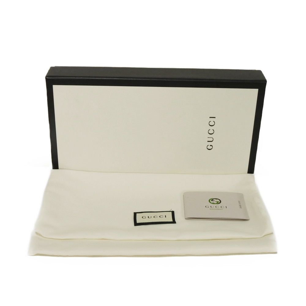 GUCCI Long Wallet Purse 449347 CAO0G 5806 Calf leather (embossed) Soft pink Interlocking G Double G zip around wallet