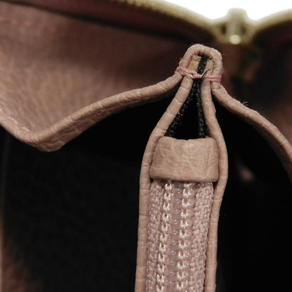 GUCCI Long Wallet Purse 449347 CAO0G 5806 Calf leather (embossed) Soft pink Interlocking G Double G zip around wallet