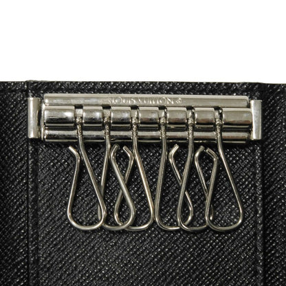LOUIS VUITTON Key case Key holder  N62662 Damier Graffit canvas x grain leather Noir Damier Graphite Multicles 6