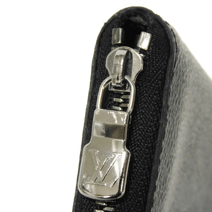 LOUIS VUITTON Coin case M81662 Monogram Eclipse canvas x grain leather Noir Monogram Eclipse Zippy Coin Purse Vertical