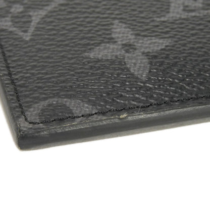LOUIS VUITTON Coin case M80932 Monogram Eclipse Canvas (Character Print) Noir Monogram Eclipse Coin card holder