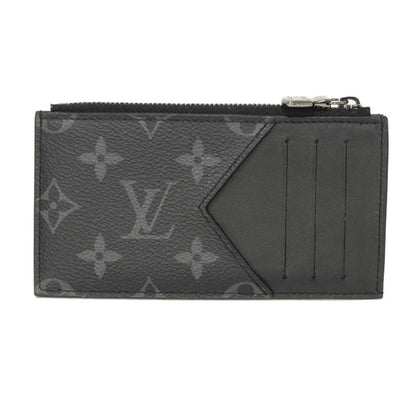 LOUIS VUITTON Coin case M80932 Monogram Eclipse Canvas (Character Print) Noir Monogram Eclipse Coin card holder