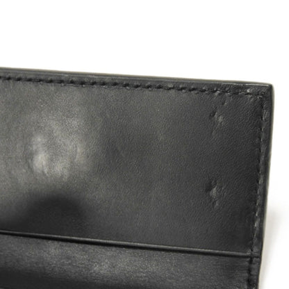GUCCI Key case Key holder 138093 Calf leather black GG Shima Guccissima 6-ring keychain