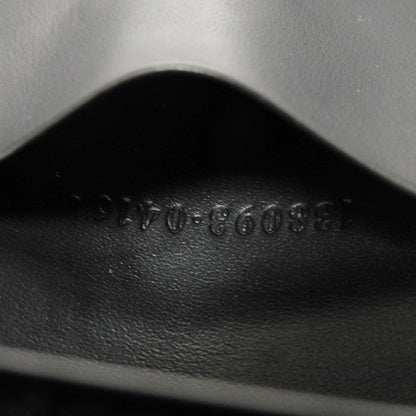 GUCCI Key case Key holder 138093 Calf leather black GG Shima Guccissima 6-ring keychain