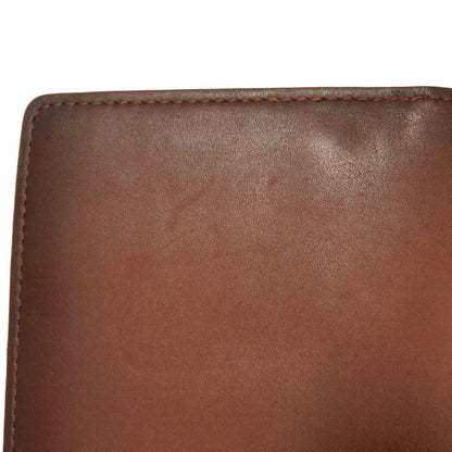 LOUIS VUITTON Long Wallet Purse M61195 Cuir Ombre Leather Akajou Cuir Ombre Portefeuille Braza