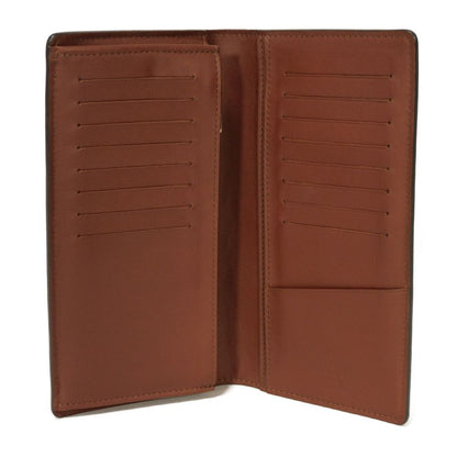 LOUIS VUITTON Long Wallet Purse M61195 Cuir Ombre Leather Akajou Cuir Ombre Portefeuille Braza