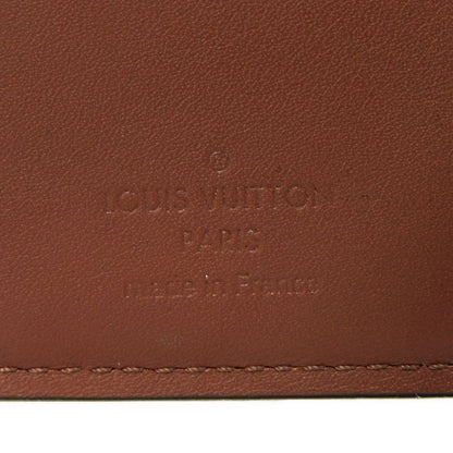 LOUIS VUITTON Long Wallet Purse M61195 Cuir Ombre Leather Akajou Cuir Ombre Portefeuille Braza