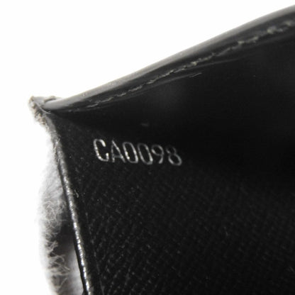 LOUIS VUITTON Coin case M63412 Epi Leather x grain leather Noir Epi Porto Monet Simple