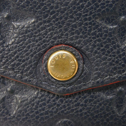 LOUIS VUITTON Coin case M62017 Implant leather (monogram embossed) Marine Rouge Monogram Unplant Pochette cree