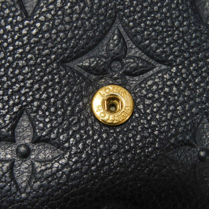 LOUIS VUITTON Coin case M62017 Implant leather (monogram embossed) Marine Rouge Monogram Unplant Pochette cree