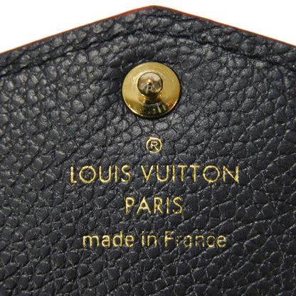 LOUIS VUITTON Coin case M62017 Implant leather (monogram embossed) Marine Rouge Monogram Unplant Pochette cree
