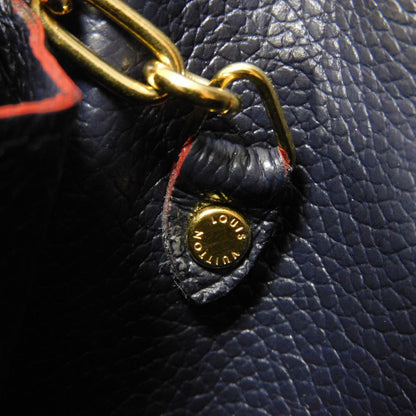 LOUIS VUITTON Coin case M62017 Implant leather (monogram embossed) Marine Rouge Monogram Unplant Pochette cree