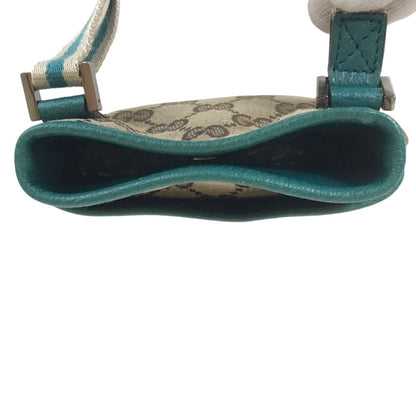 GUCCI Shoulder Bag 141863 001998 GG canvas Brown green Cross body Women(Unisex) Used Authentic