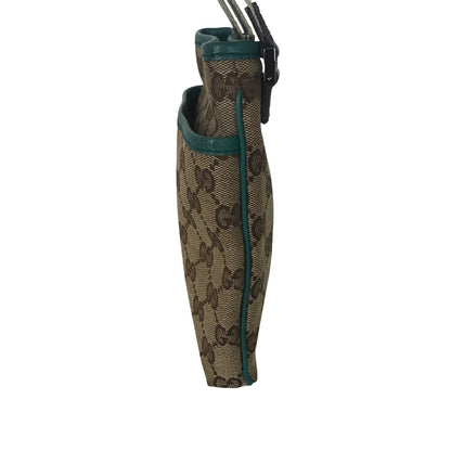 GUCCI Shoulder Bag 141863 001998 GG canvas Brown green Cross body Women(Unisex) Used Authentic