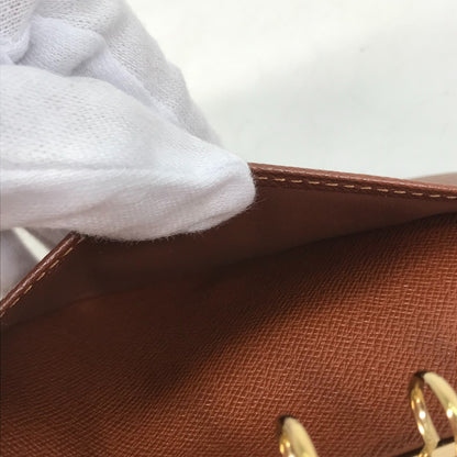 LOUIS VUITTON Notebook cover R20005 Monogram canvas Brown Monogram Agenda PM