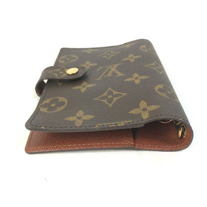 LOUIS VUITTON Notebook cover R20005 Monogram canvas Brown Monogram Agenda PM