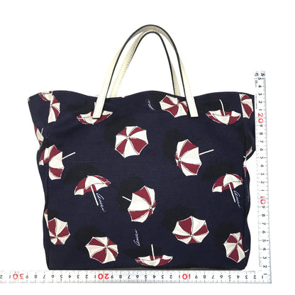GUCCI Tote Bag 284721 000926 canvas Navy Handbag Kids Line Umbrella