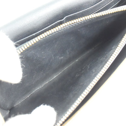 LOEWE Long Wallet Purse 182N81.F13 lambskin beige Women Used Authentic