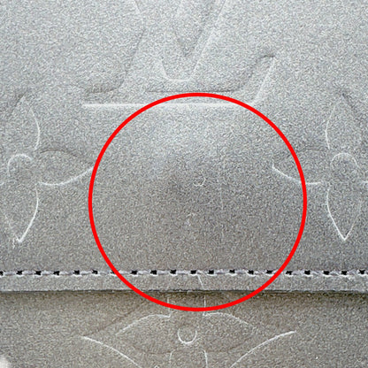 LOUIS VUITTON Bifold Wallet M65112 Monogram mat Noir Monogram Porte Monnaie Billets Cartes Credit