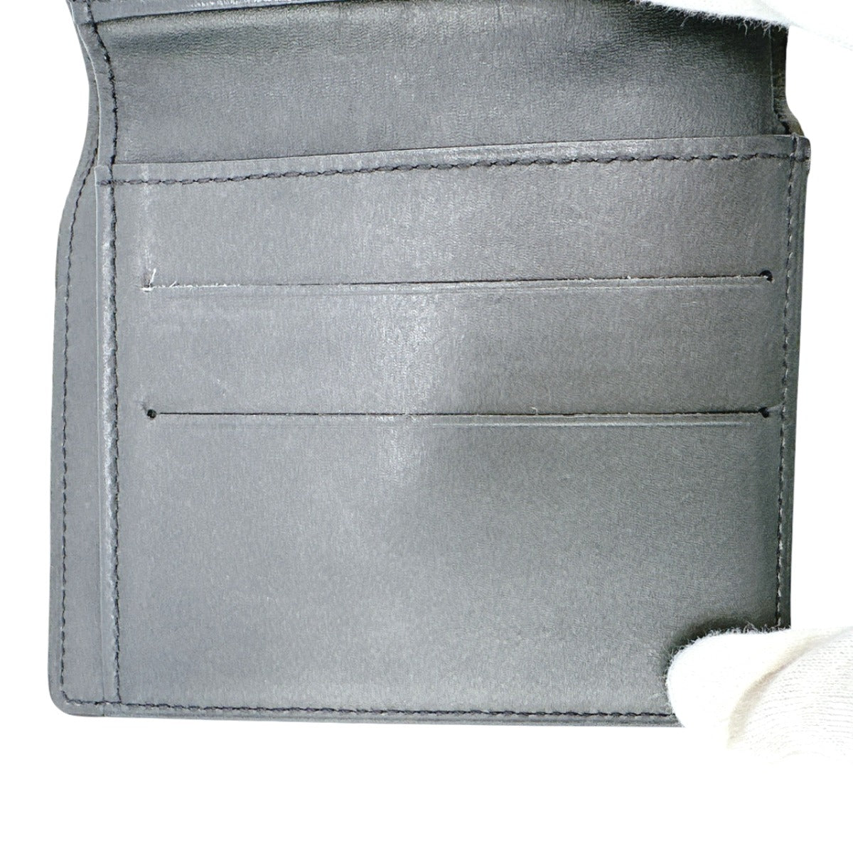 LOUIS VUITTON Bifold Wallet M65112 Monogram mat Noir Monogram Porte Monnaie Billets Cartes Credit