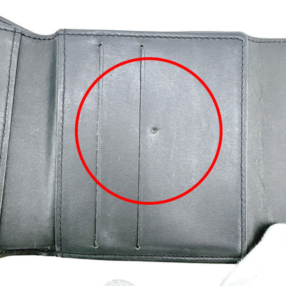LOUIS VUITTON Bifold Wallet M65112 Monogram mat Noir Monogram Porte Monnaie Billets Cartes Credit