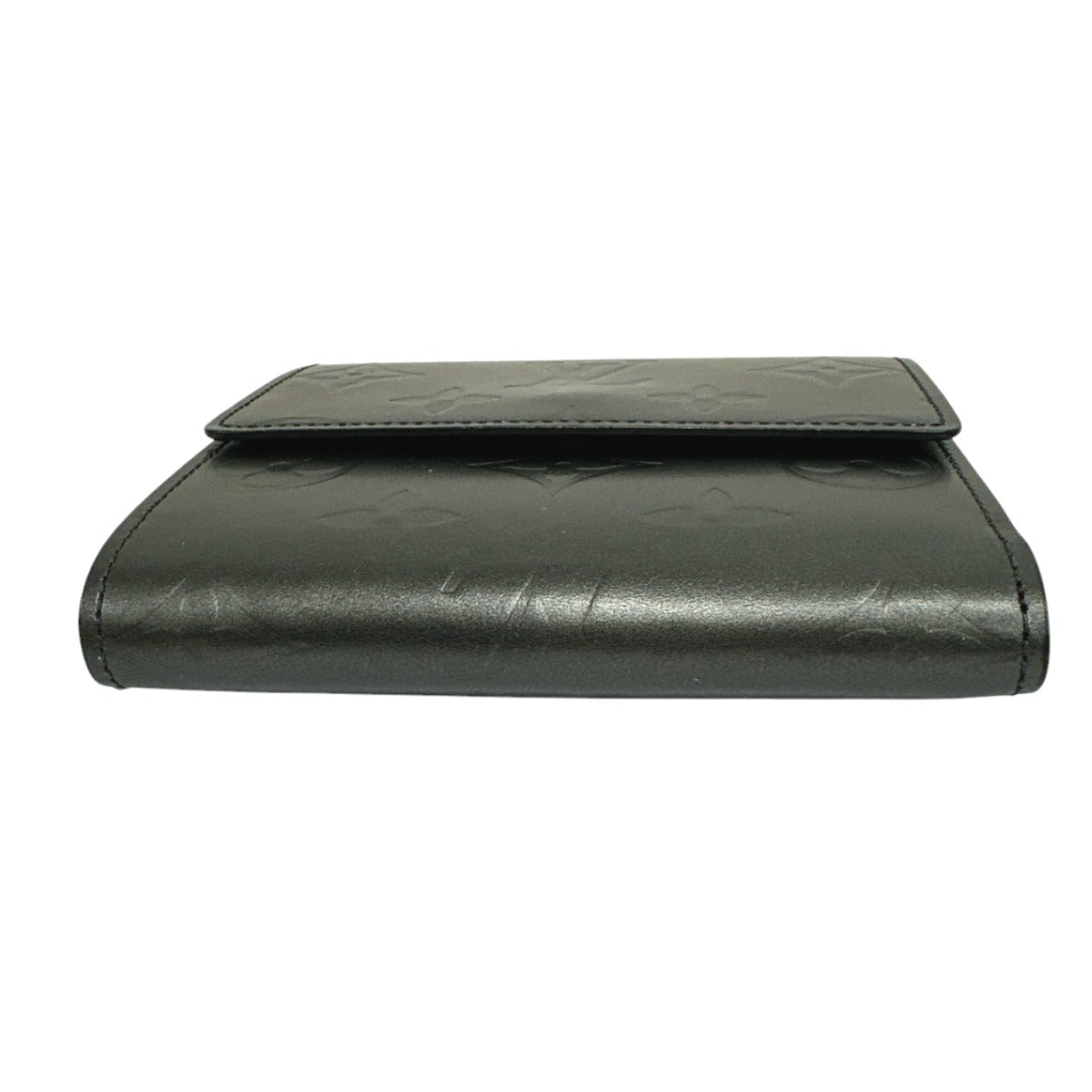 LOUIS VUITTON Bifold Wallet M65112 Monogram mat Noir Monogram Porte Monnaie Billets Cartes Credit