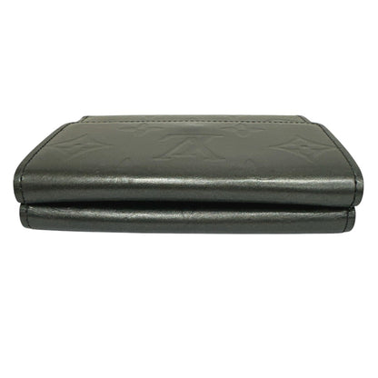 LOUIS VUITTON Bifold Wallet M65112 Monogram mat Noir Monogram Porte Monnaie Billets Cartes Credit