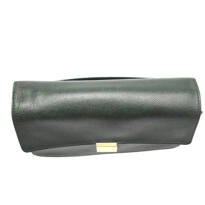 LOUIS VUITTON business bag M30776 Taiga green Taiga Porto Doquán