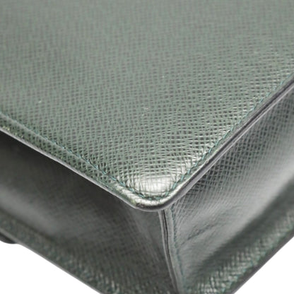 LOUIS VUITTON business bag M30776 Taiga green Taiga Porto Doquán