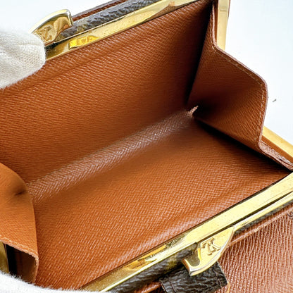 LOUIS VUITTON Bifold Wallet M61663 Monogram canvas Brown Monogram Porto Monet Viet Vienoa