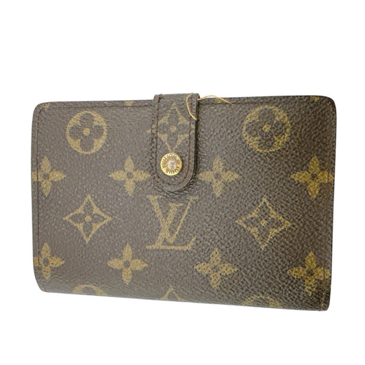 LOUIS VUITTON Bifold Wallet M61663 Monogram canvas Brown Monogram Porto Monet Viet Vienoa