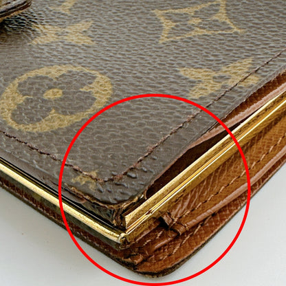LOUIS VUITTON Bifold Wallet M61663 Monogram canvas Brown Monogram Porto Monet Viet Vienoa