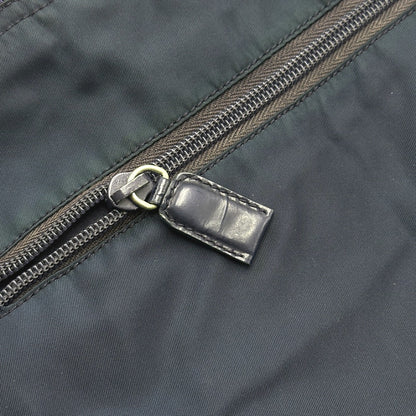 PRADA Tote Bag Nylon blue Commuting to school Large enough to fit A4 size paper