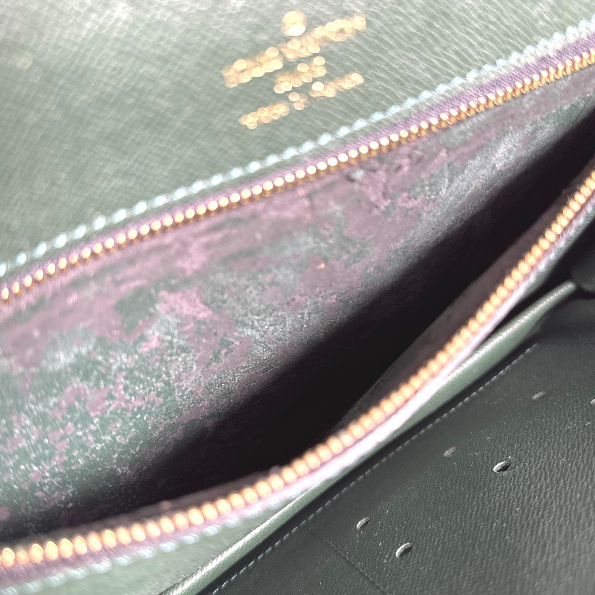 LOUIS VUITTON business bag M30194 Taiga Epithea Taiga pochette clad