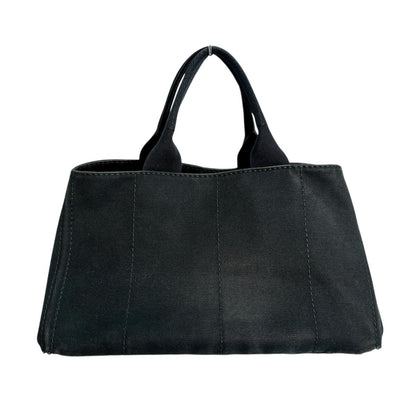 PRADA Tote Bag IBG642 canvas black L size Kanapa GM L