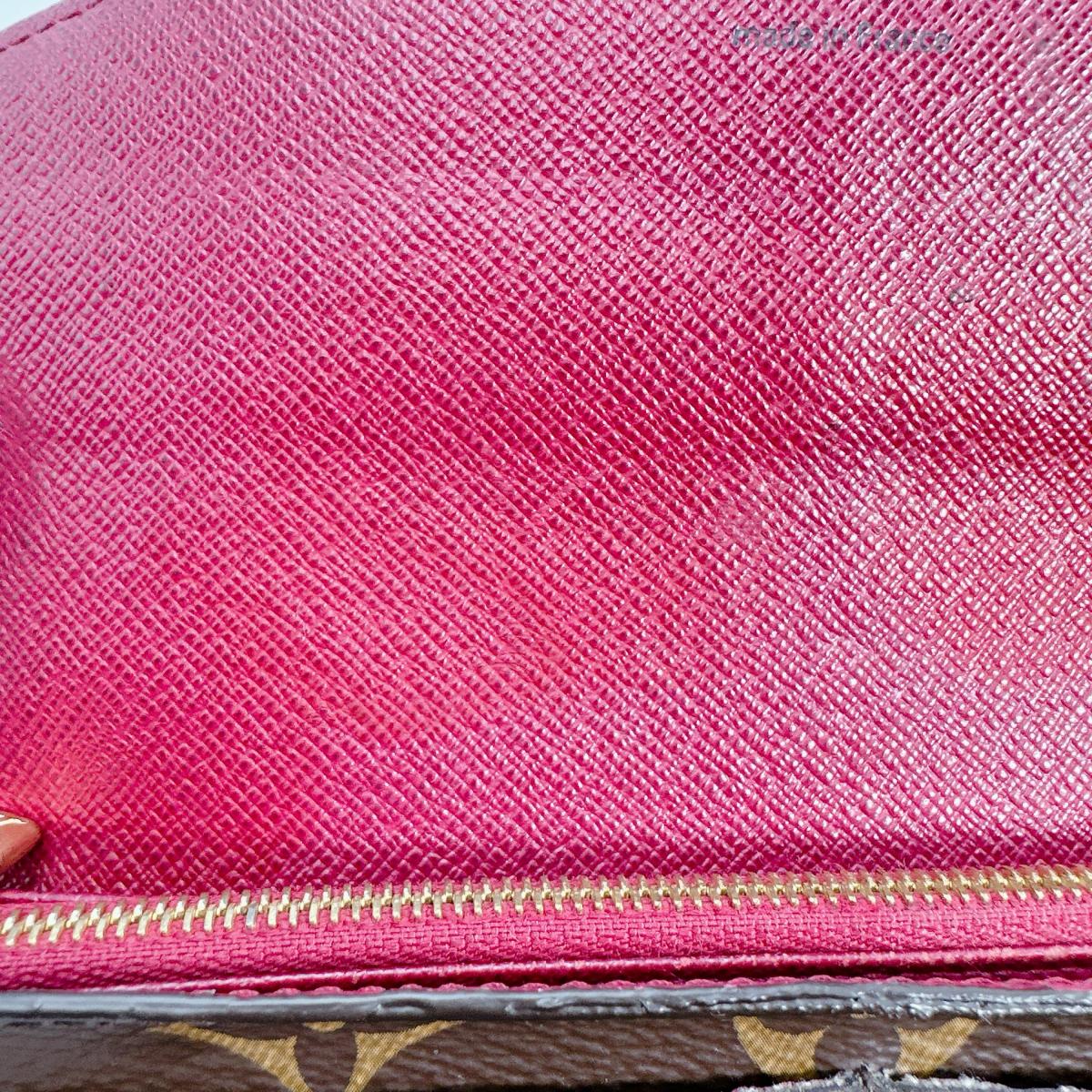 LOUIS VUITTON Long Wallet Purse M62234 Monogram canvas Brown Monogram Portefeuille Sara
