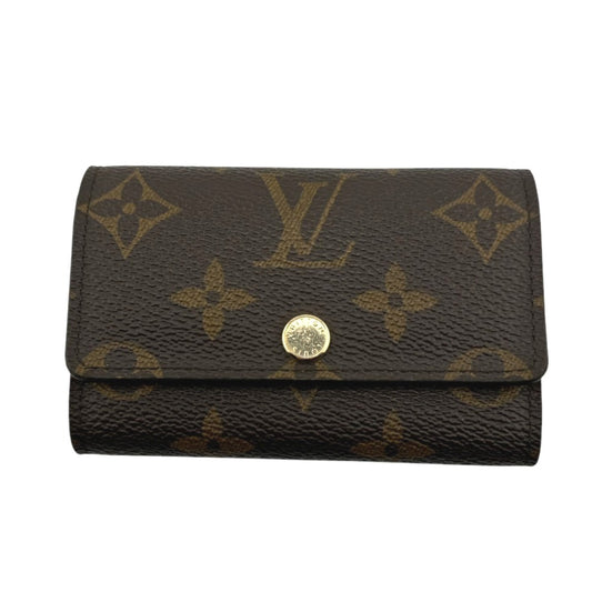 LOUIS VUITTON Key case Key holder  M62630 Monogram canvas Brown Monogram Multicles6