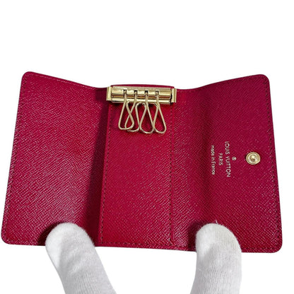 LOUIS VUITTON Key case Key holder M62631 Monogram canvas Brown Monogram Key case Key holder for 4 keys