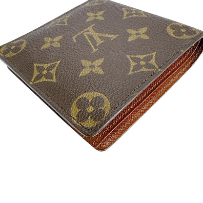 LOUIS VUITTON Bifold Wallet M61675 Monogram canvas Brown Monogram Portefeuille・Marco