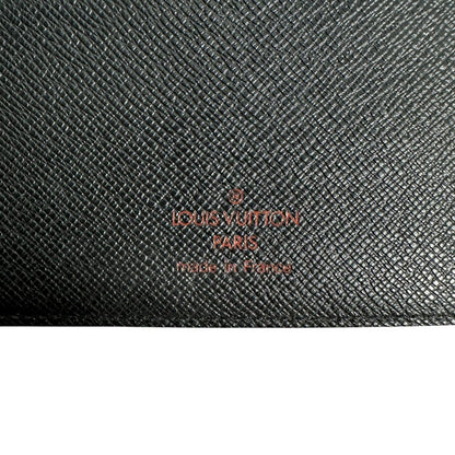 LOUIS VUITTON Notebook cover R20042 Epi Leather Noir Epi Agenda MM