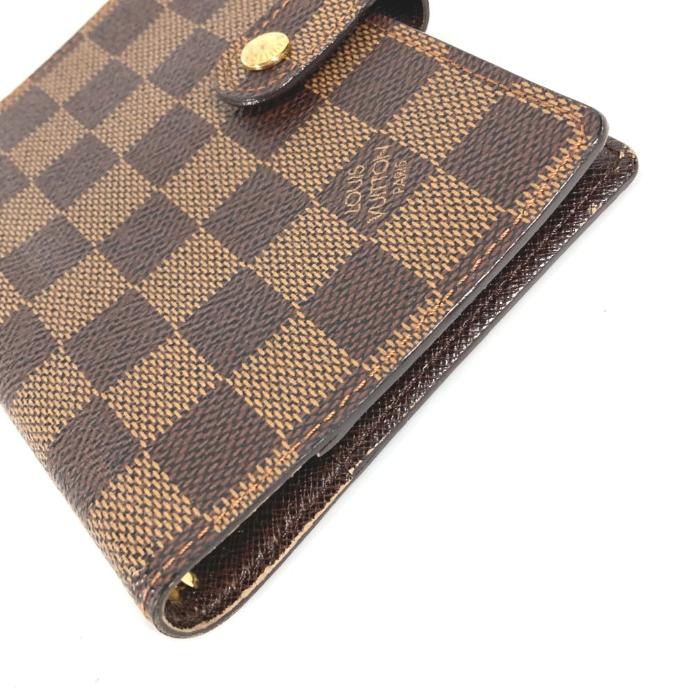 LOUIS VUITTON Notebook cover R20700 Damier canvas Brown Damier Agenda PM